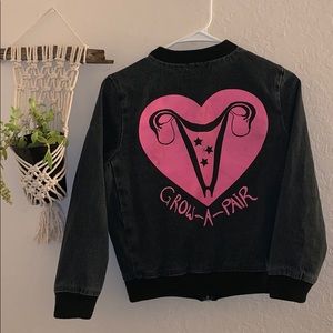 GROW A PAIR DARK DENIM JACKET